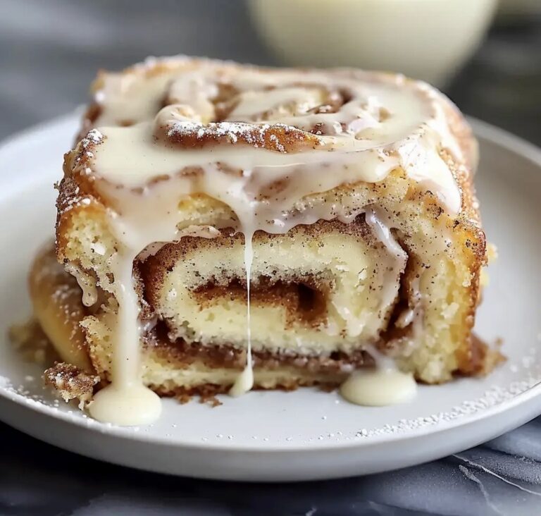 Cinnamon Roll Cake Recipe