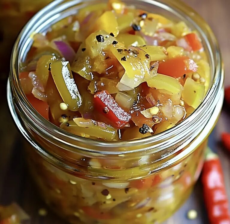Pickled Pepper and Onion Relish Recipe