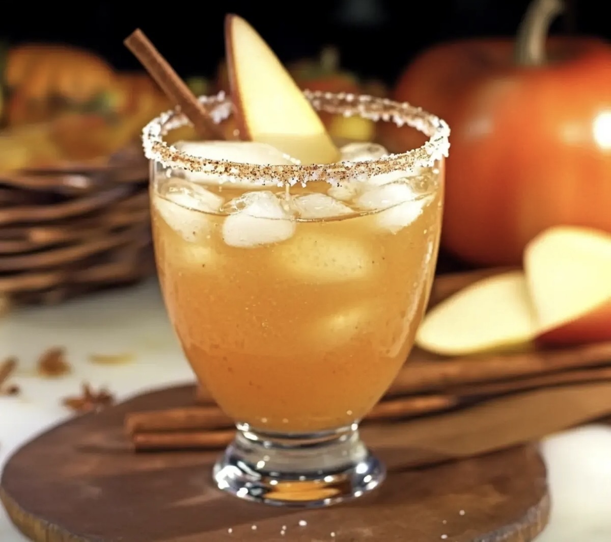 Thanksgiving Margarita with Apple Cider Recipe