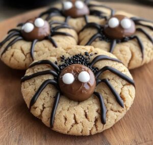 Peanut Butter Spider Cookies Recipe