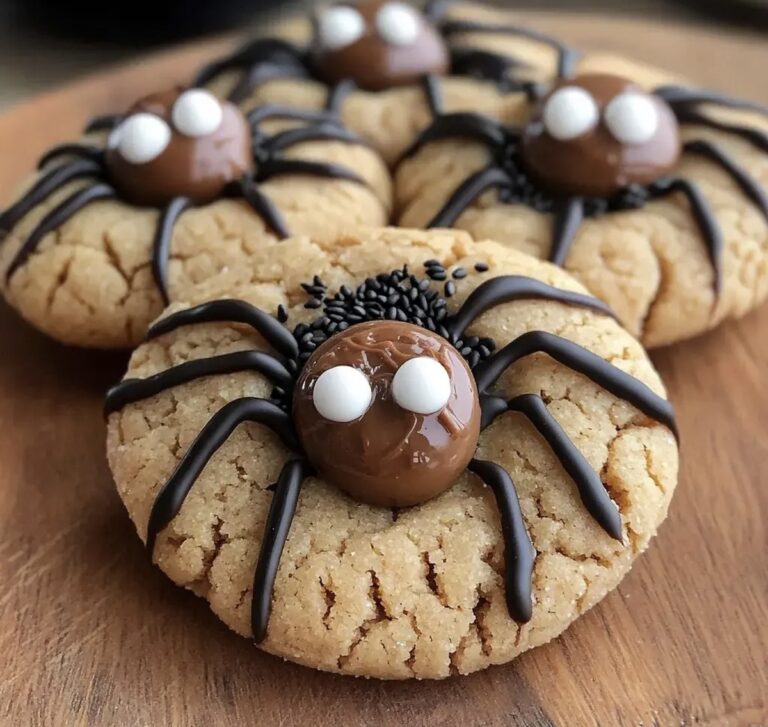 Peanut Butter Spider Cookies Recipe