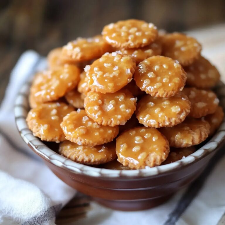 Salted Caramel Cracker Bites Recipe