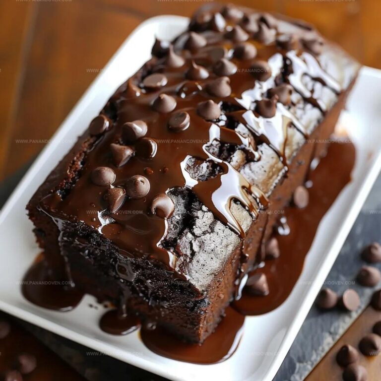 Hot Fudge Brownie Bread Recipe