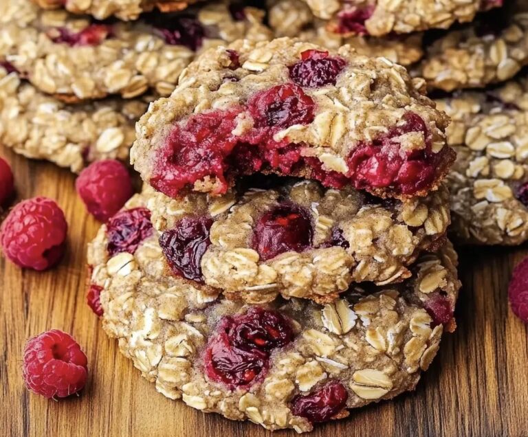 Nutritious Raspberry Oat Cookies Recipe