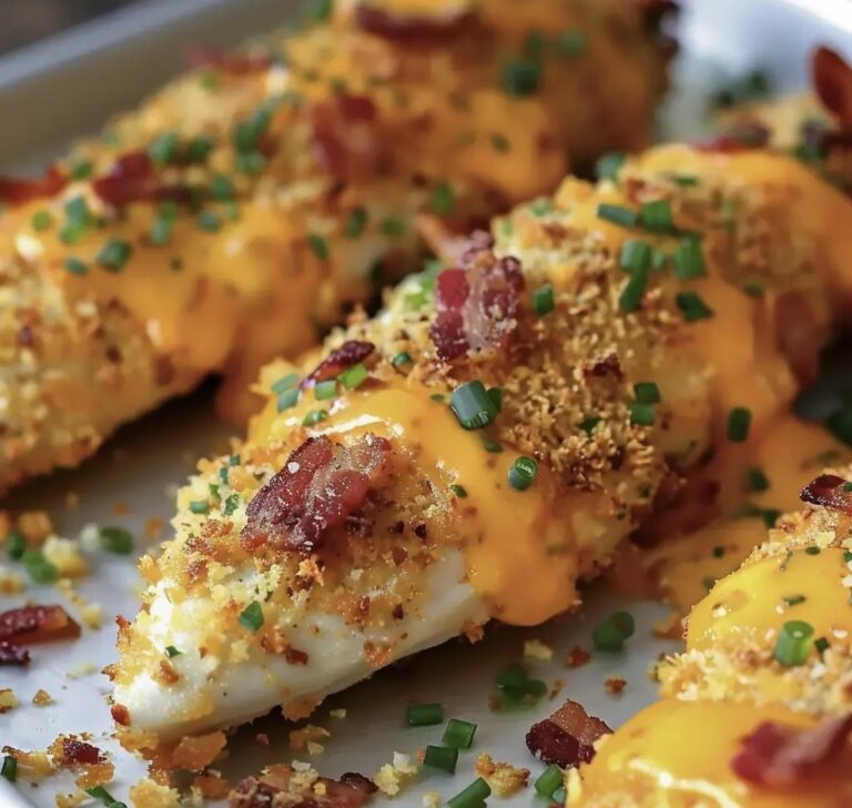 Cheddar Bacon Chicken Tenders Recipe