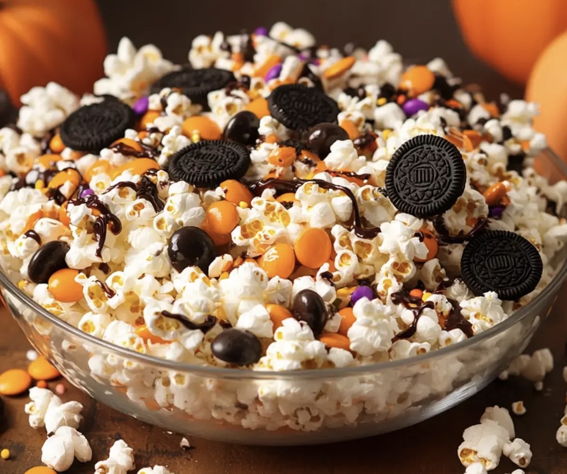 Halloween Popcorn Recipe