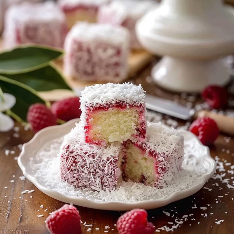 Raspberry Lamingtons Recipe