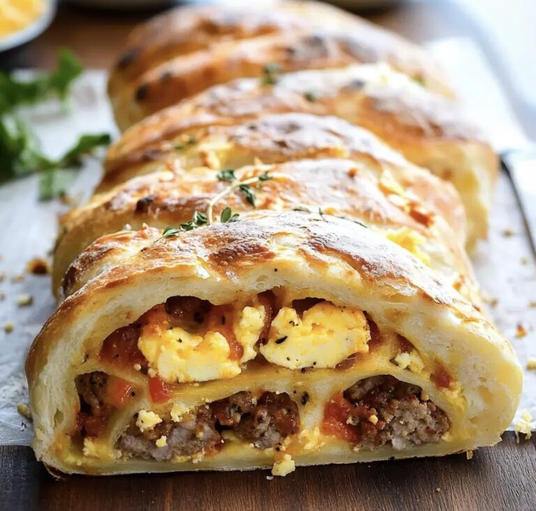 Breakfast Stromboli Recipe