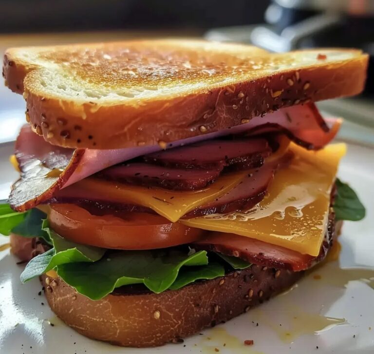 Air-fried Bologna Sandwich Recipe