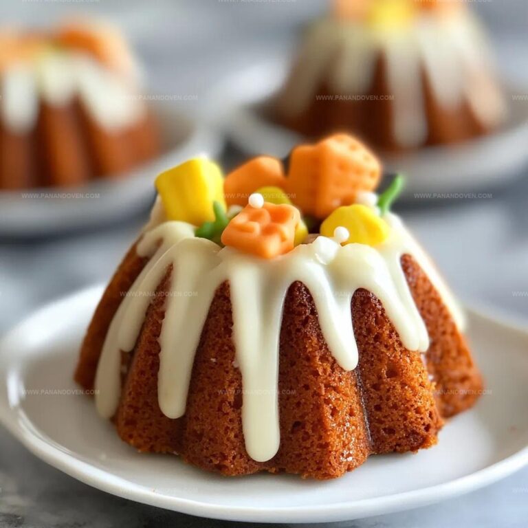 Mini Easter Carrot Cakes Recipe