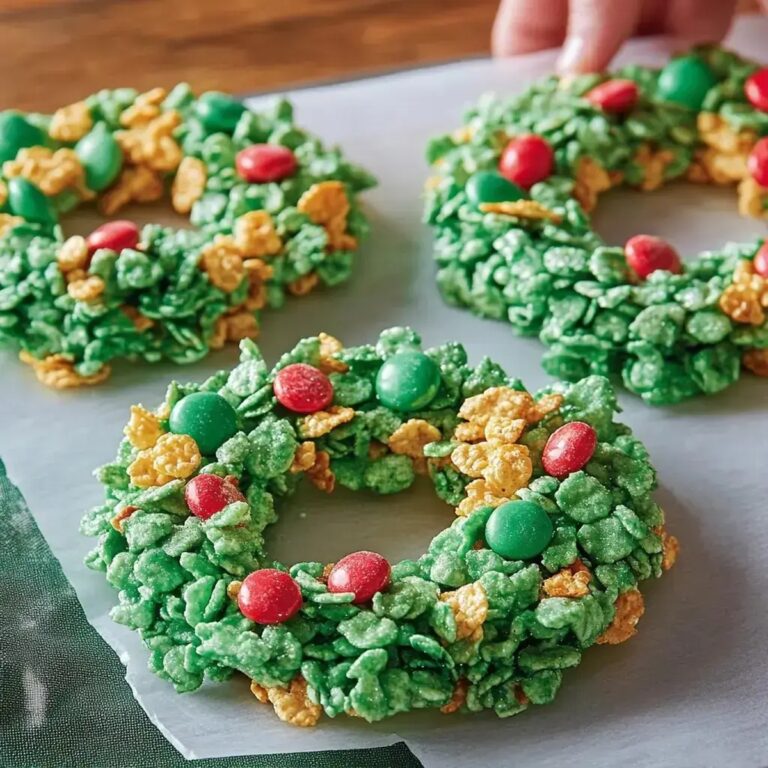 Holiday Cereal Wreaths Recipe