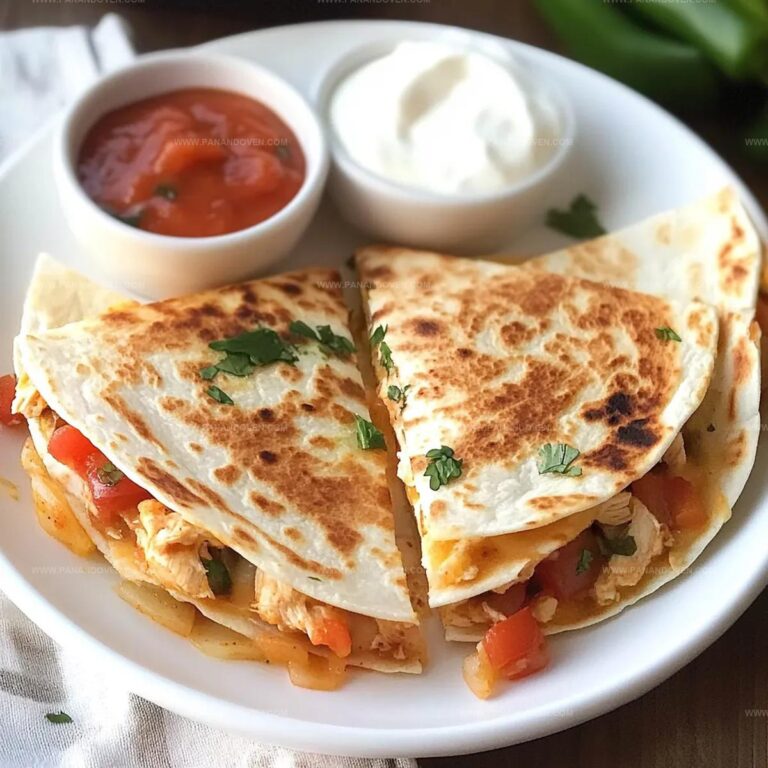 Chicken Fajita Quesadillas Recipe