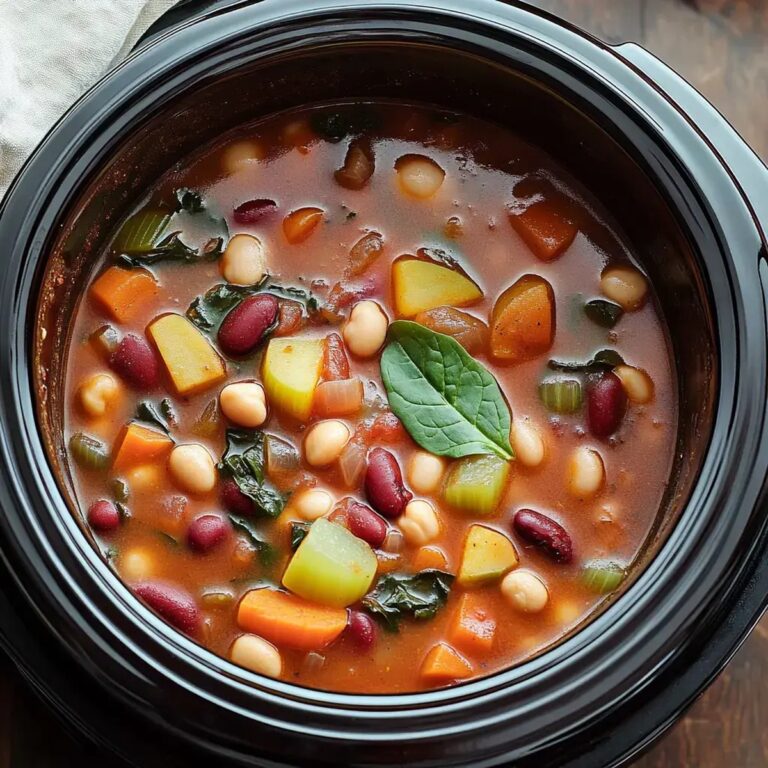 Kidney Bean And Vegetable Soup Recipe