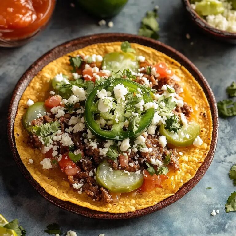 Mexican Tostada Recipe