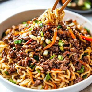 Hoisin Beef Noodles Recipe
