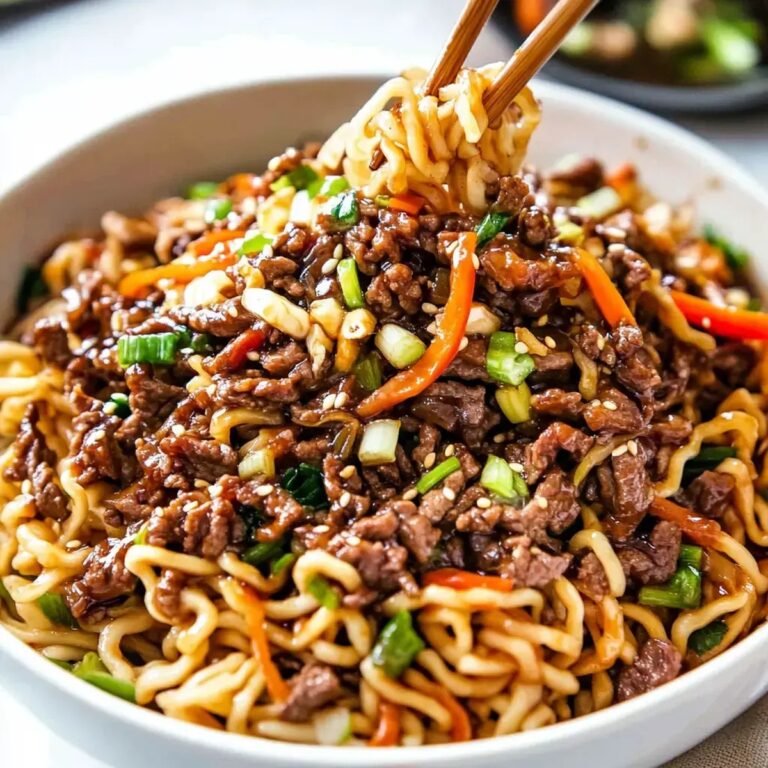 Hoisin Beef Noodles Recipe