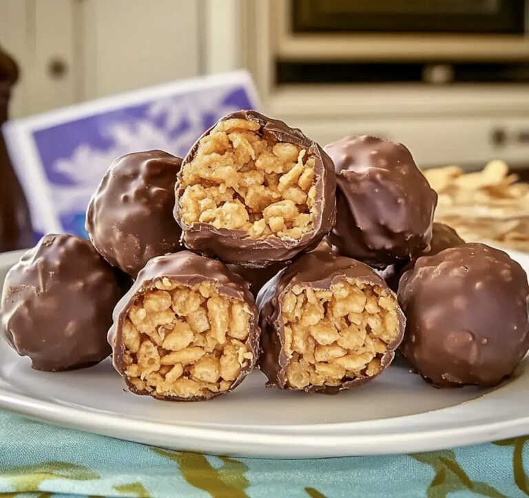 Peanut Butter Balls With Rice Krispies Recipe