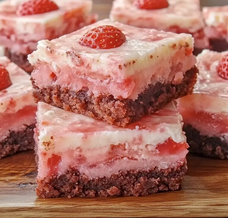 Strawberry Brownies Recipe
