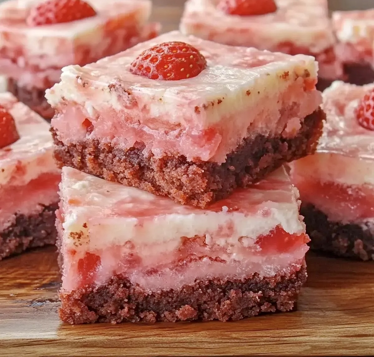 Strawberry Brownies Recipe