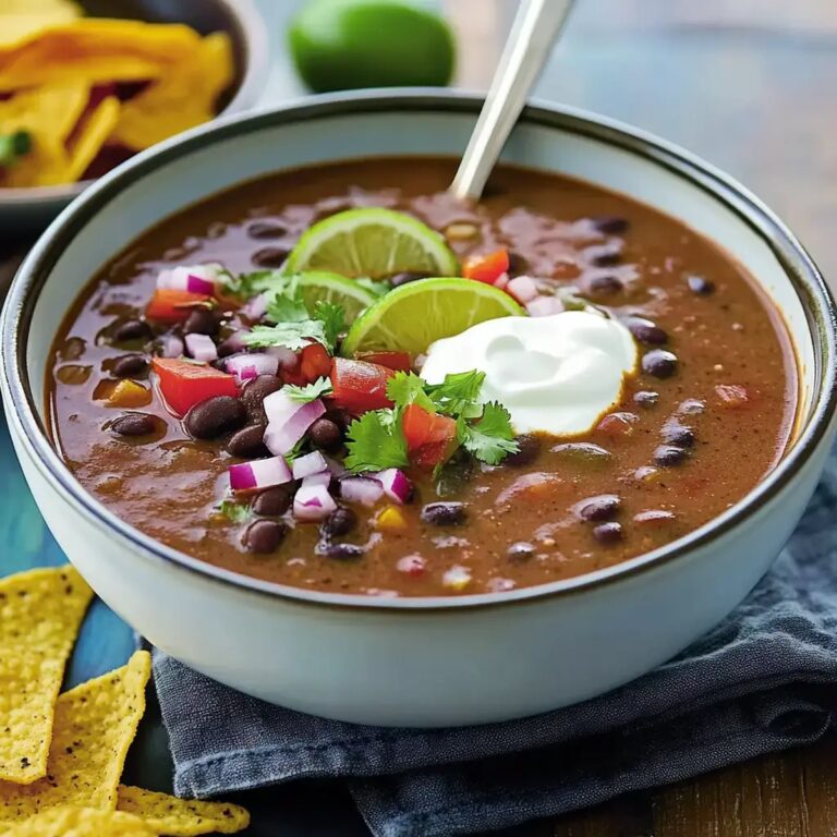 Quick Bean & Tomato Soup Recipe