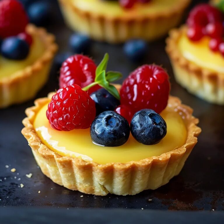 Mini Tarts with Lemon Curd Recipe