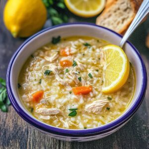 Greek Lemon Chicken Soup Recipe