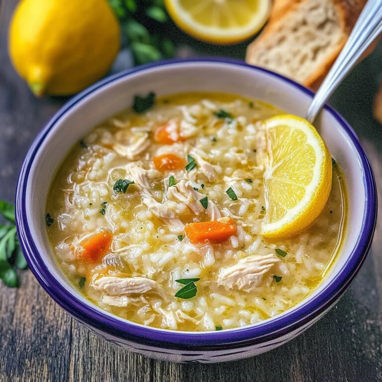 Greek Lemon Chicken Soup Recipe