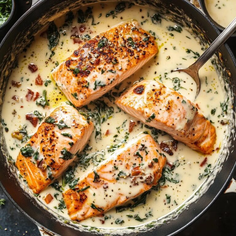Garlic Butter Parmesan Salmon Recipe