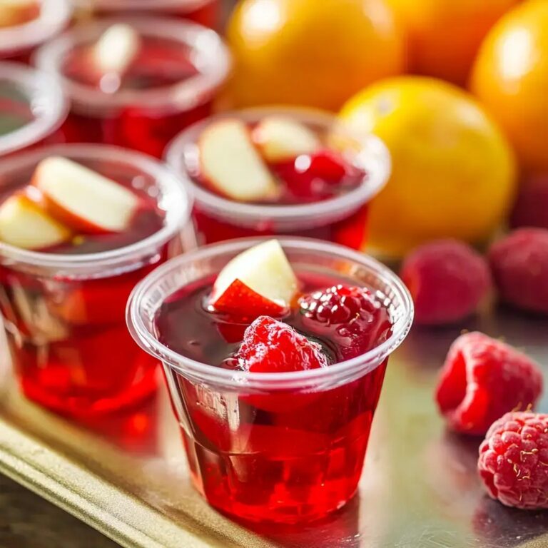 Sangria Jello Shots Recipe