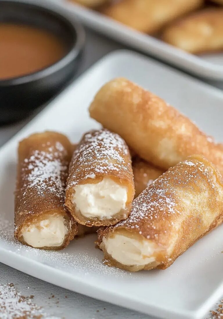 Cheesecake Chimichangas Recipe