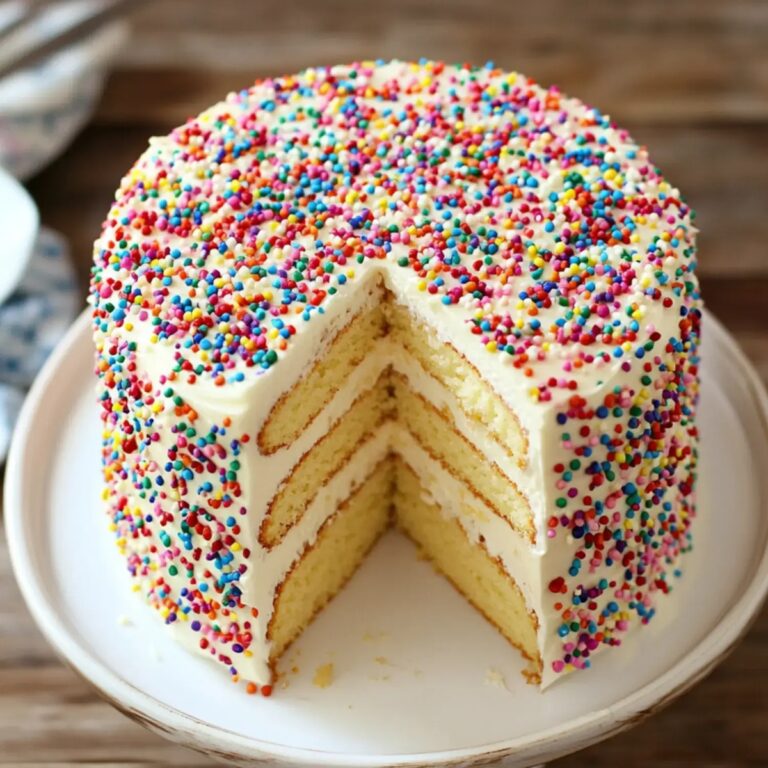 Vanilla Birthday Cake Recipe