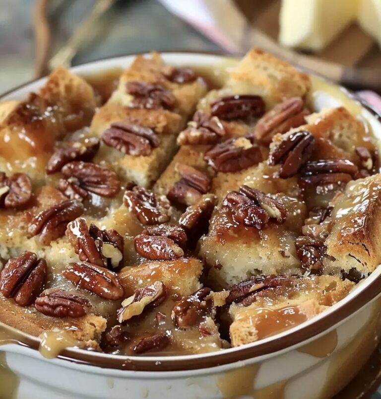 Pecan Pie Bread Pudding Recipe
