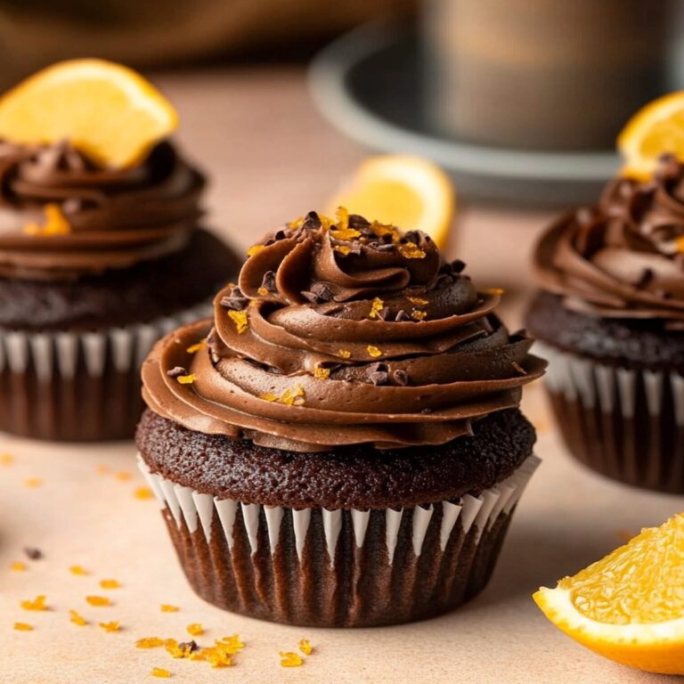 Double Chocolate Orange Cupcakes Recipe