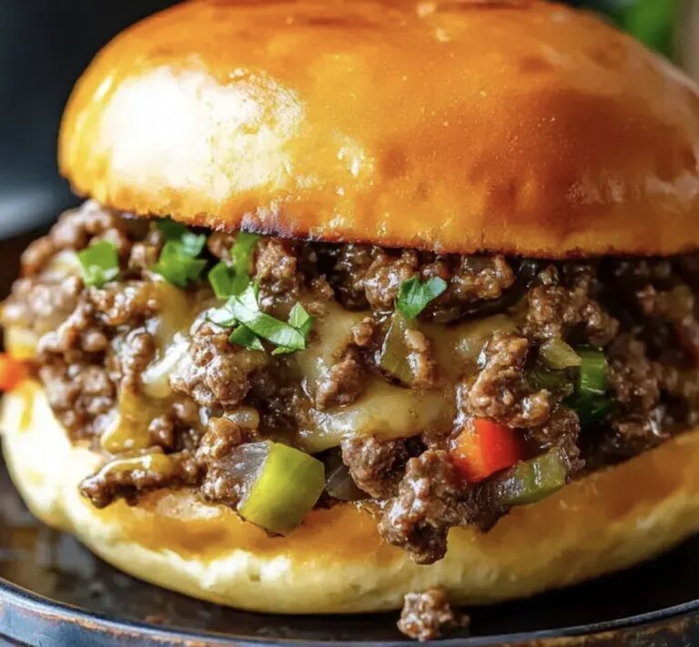 Philly Cheese Steak Sloppy Joes Recipe