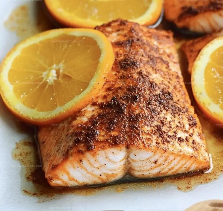 Cocoa Spiced Salmon with a Citrus Twist Recipe
