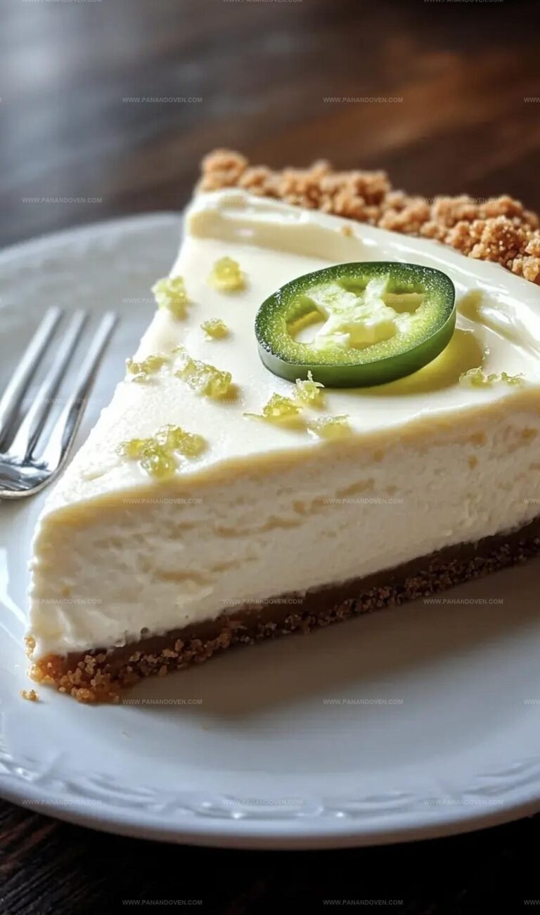 Jalapeno Lime Cheesecake Recipe