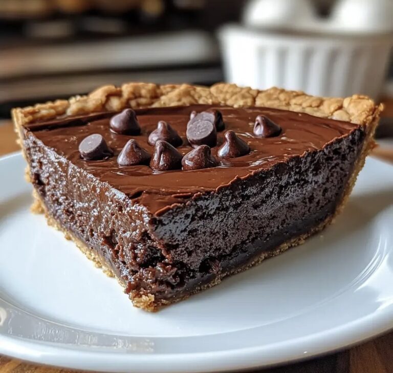 Brownie Pie Recipe