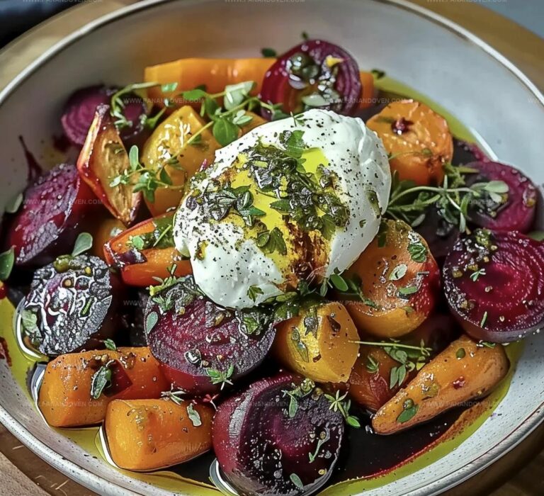 Roasted Beets Burrata Salad Recipe