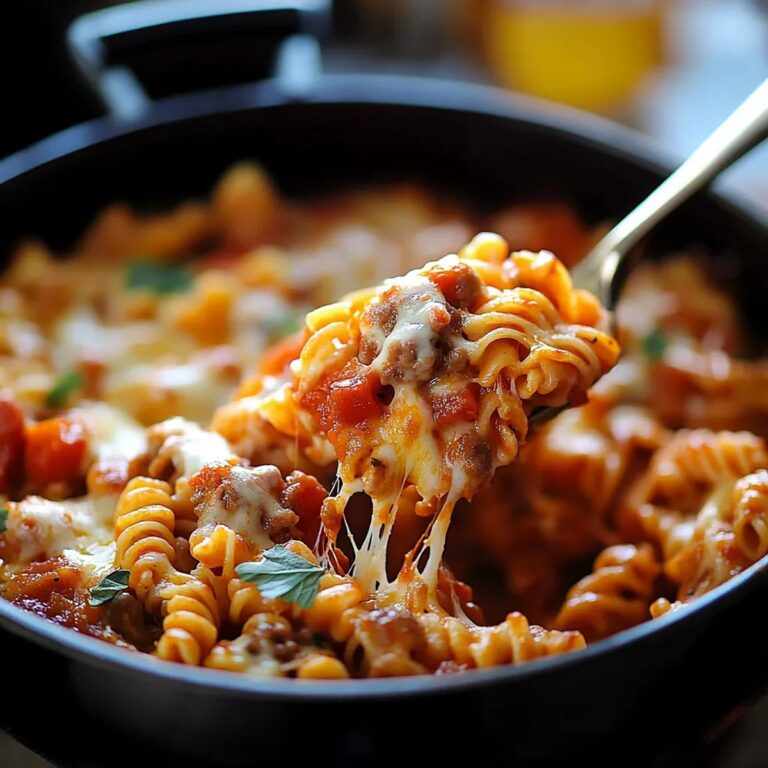 One Pot Pizza Pasta Recipe