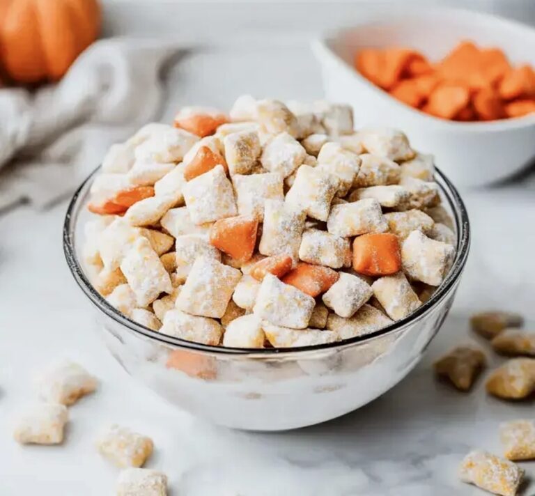 Pumpkin Spice Puppy Chow Recipe