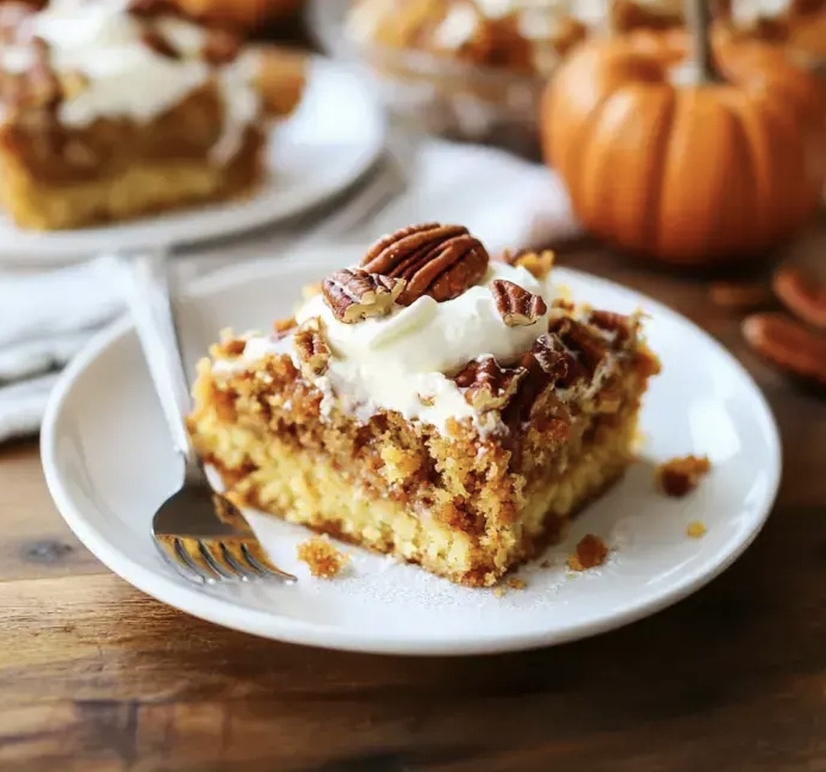 Pumpkin Crunch Cake Recipe