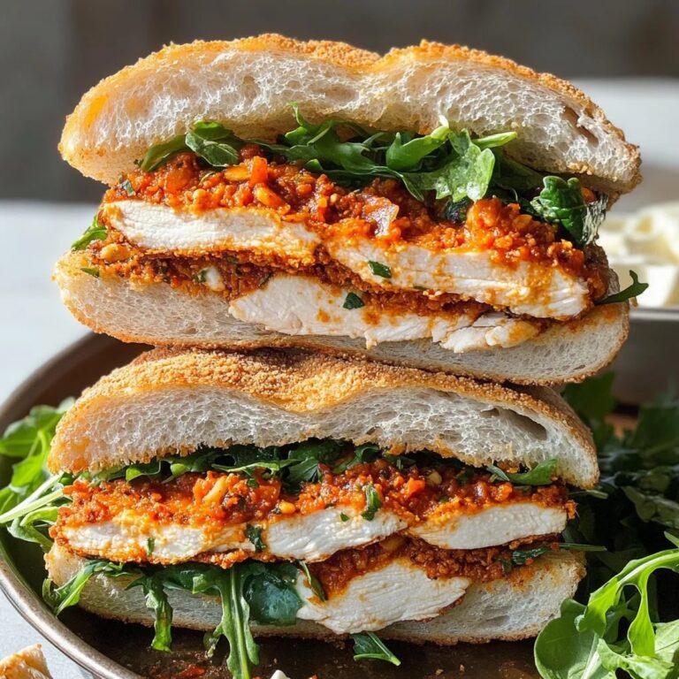Crunchy Chicken Romesco Sandwich Recipe