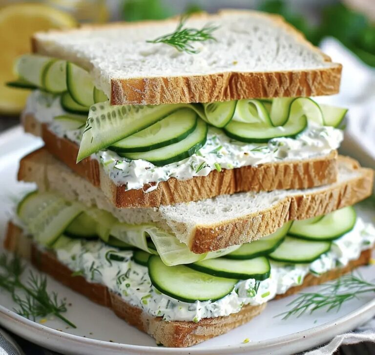 Cucumber Sandwich Recipe