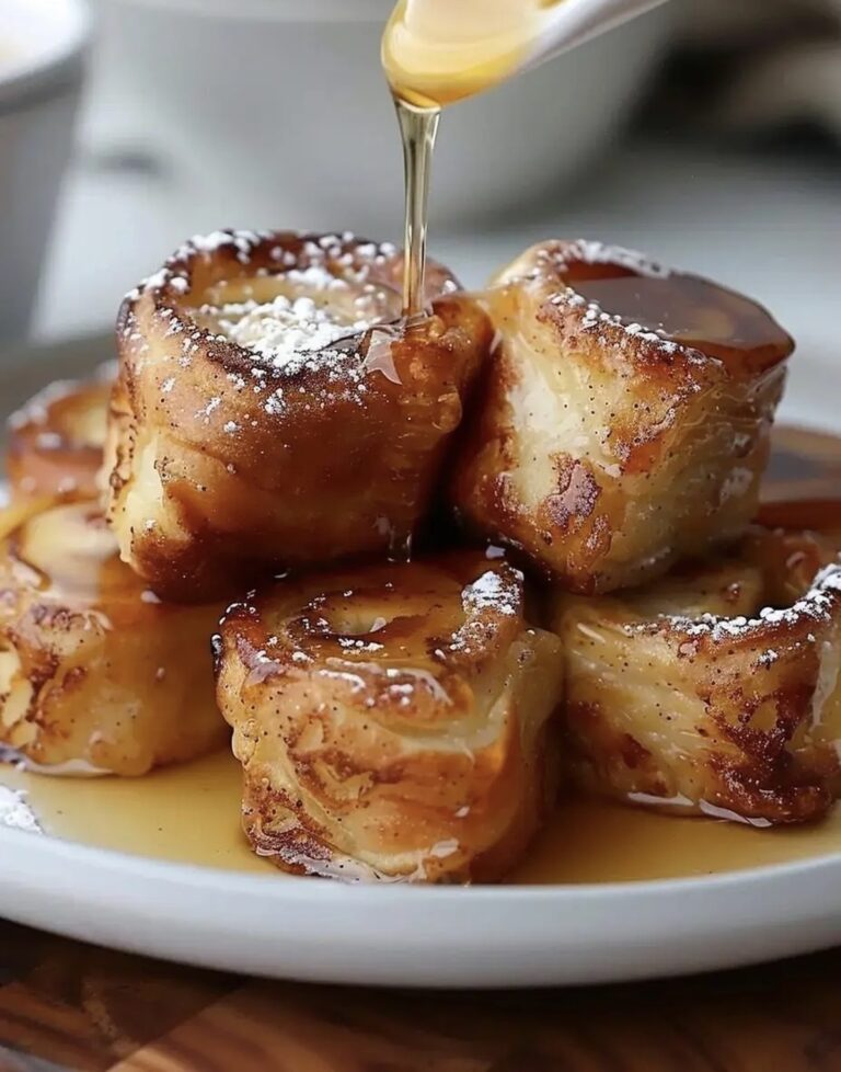 Cinnamon Roll French Toast Bites Recipe
