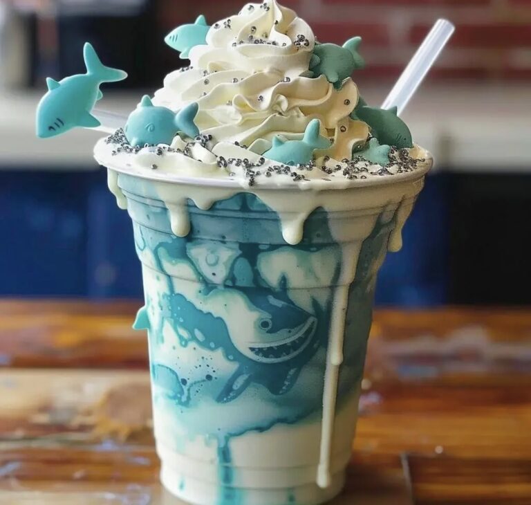 Shark Week Frappuccino Recipe