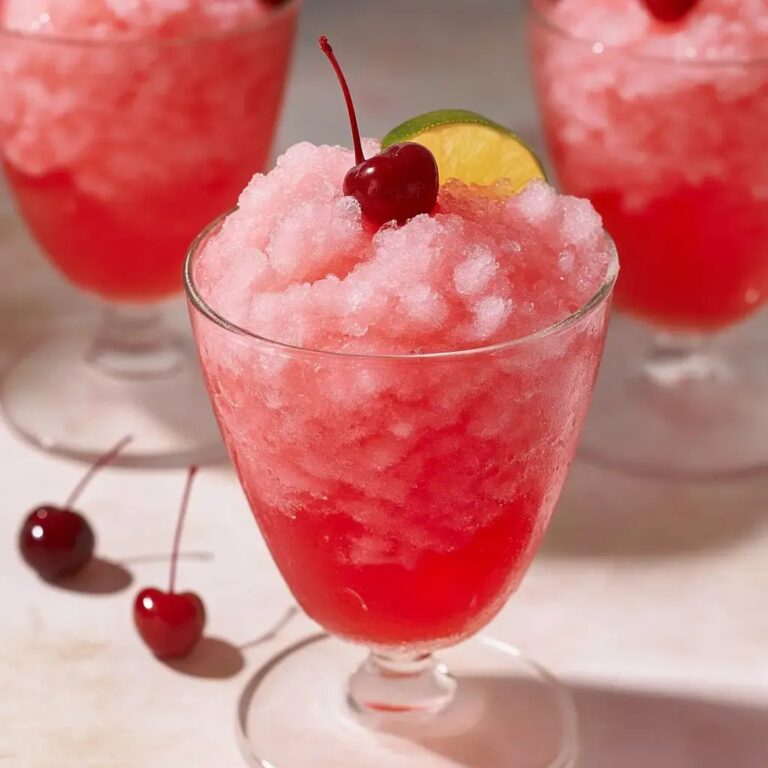 Frozen Shirley Temple Mocktail Recipe