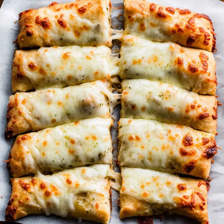 Cheesy Breadsticks Made from Dough Recipe
