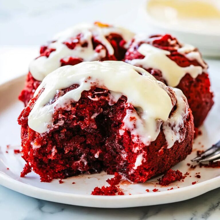 Red Velvet Cinnamon Rolls Recipe