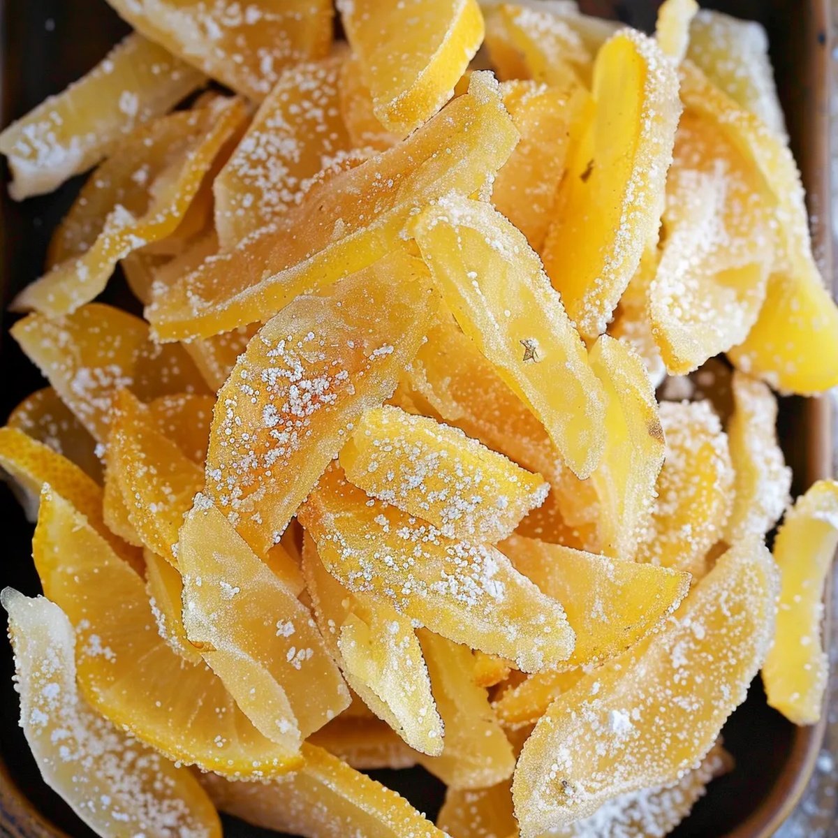 Candied Lemon Peel Recipe