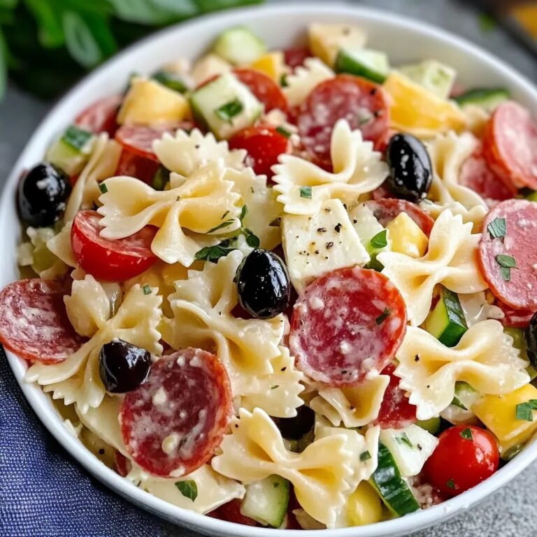 Bow Tie Italian Pasta Salad Recipe